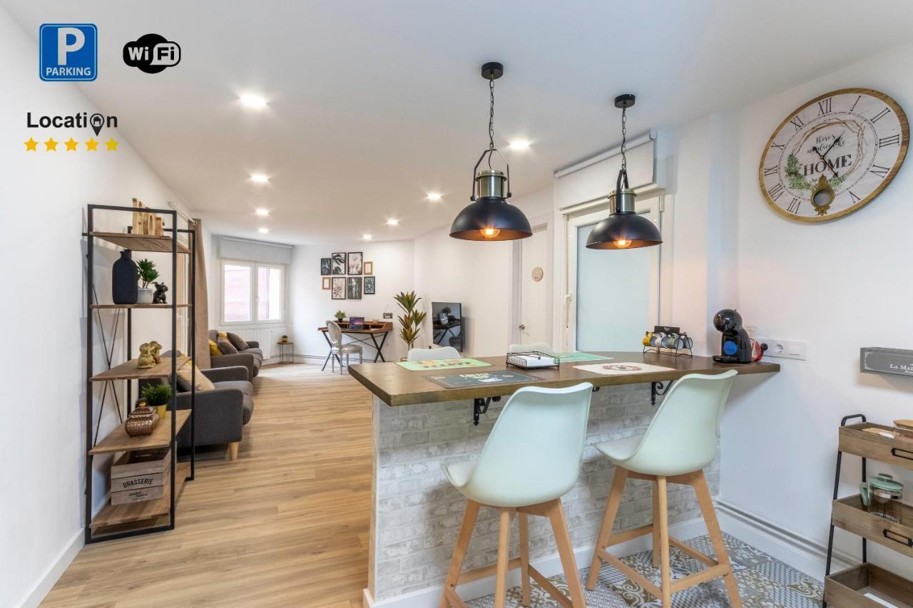 Apt In The Old Town With Cool Terrace!! Private Parking Bilbao Kültér fotó